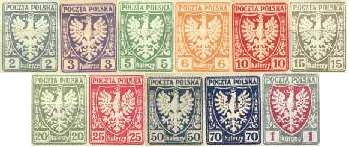 Orzeł na tarczy heraldycznej