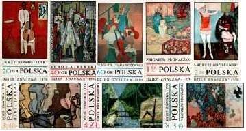 Dzień Znaczka - polskie malarstwo współczesne