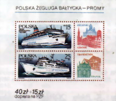 Polska żegluga bałtycka - promy